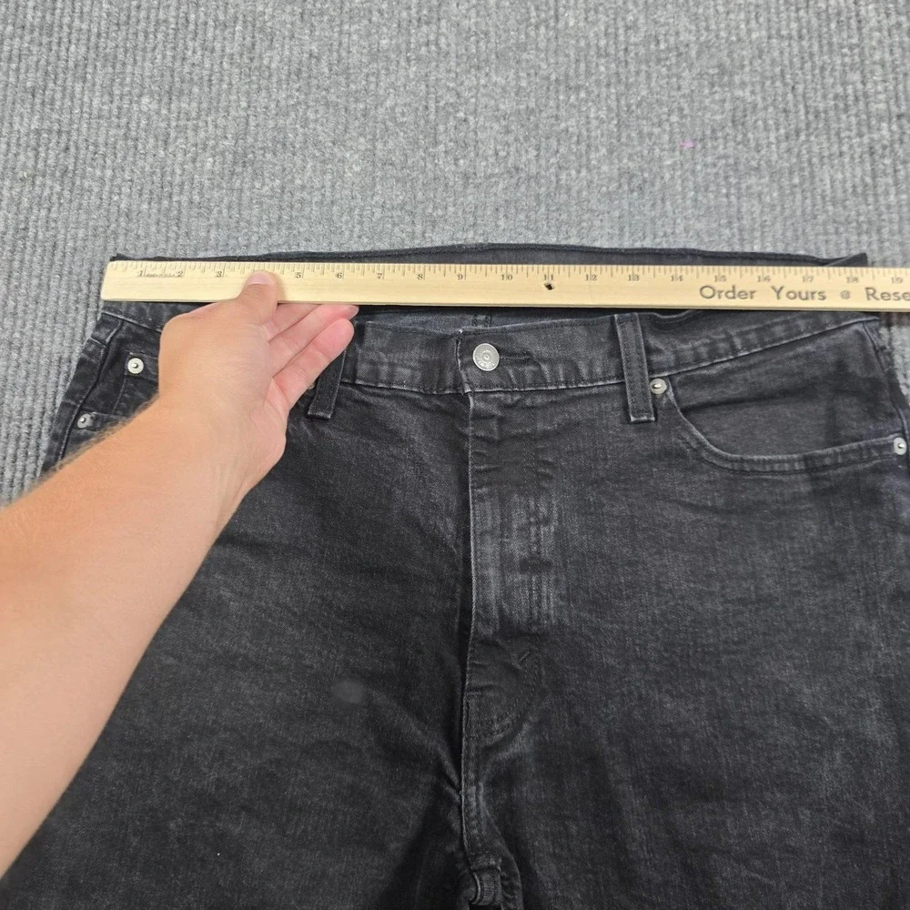 Levi's 541 Jeans Mens 38x32 Gray Dark Wash Athletic Fit Stretch Denim